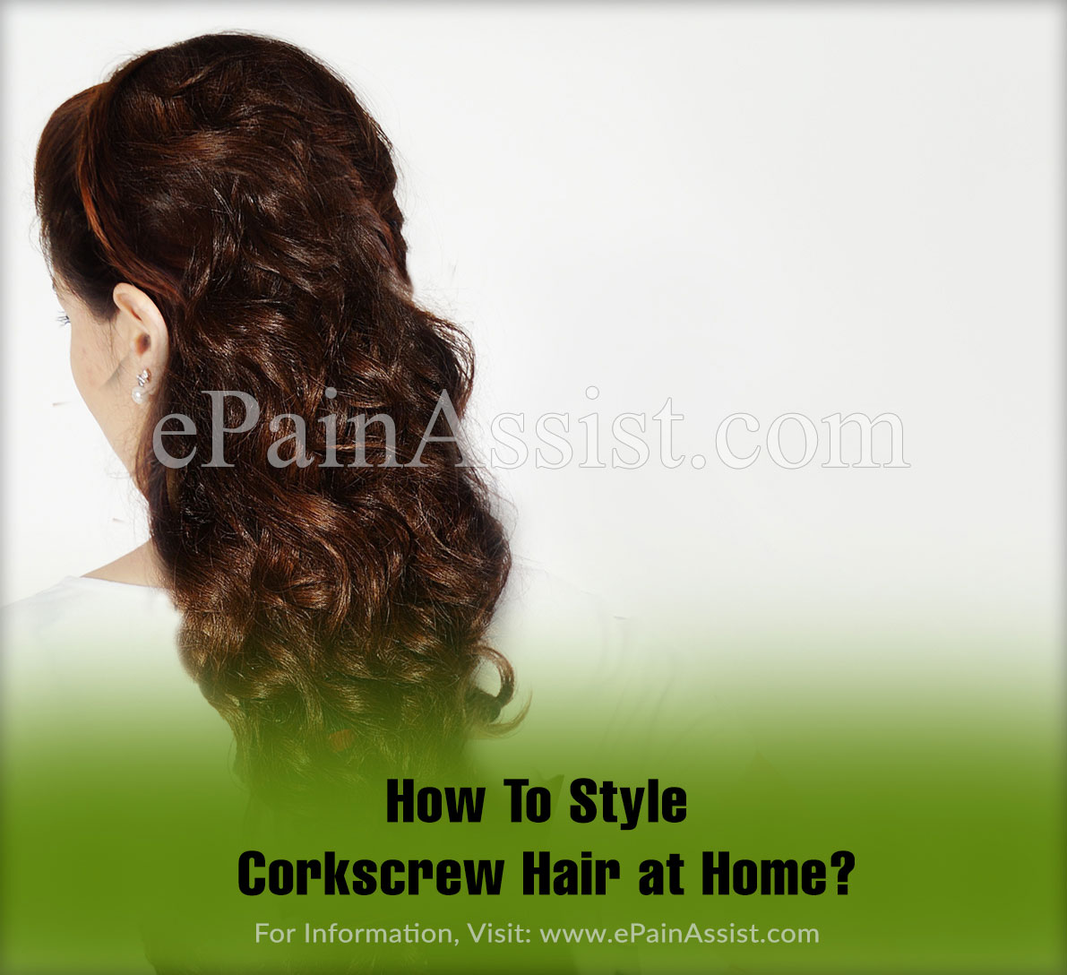 How To Style Corkscrew Hair at Home?