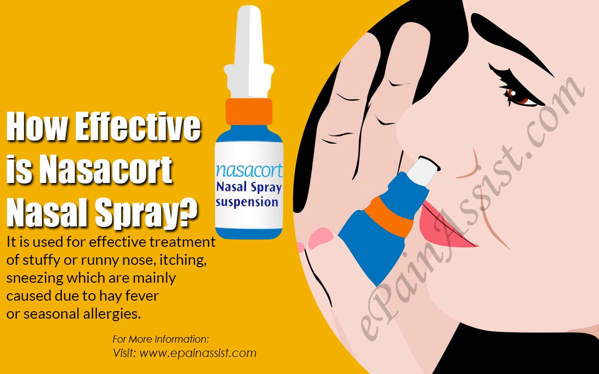 effects of nasal spray