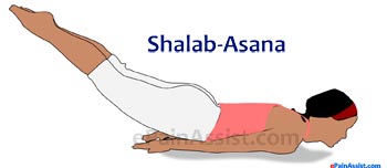 Shalabhasana or Locust Pose for Scoliosis or Spinal Curvature