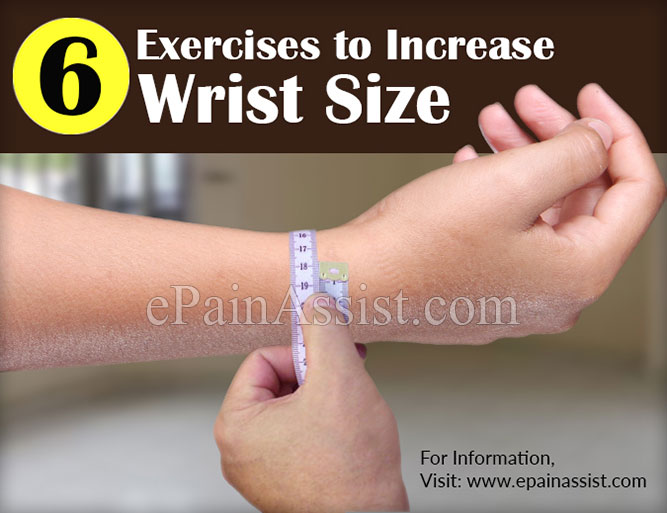 how to increase wrist size