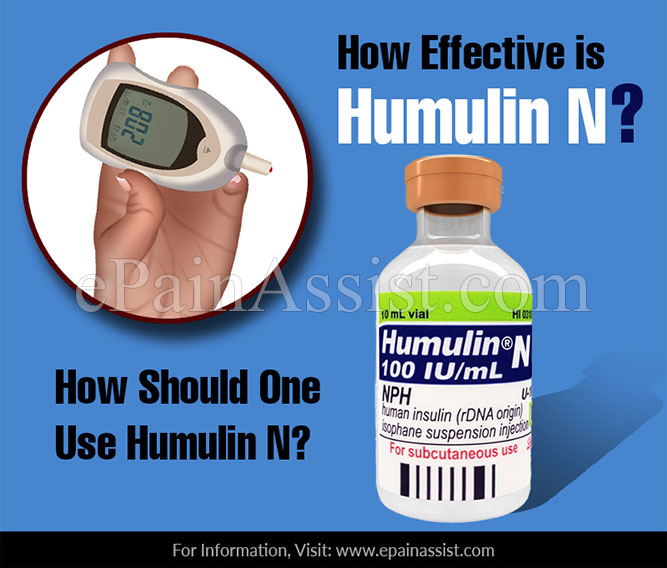 How Effective is Humulin N?