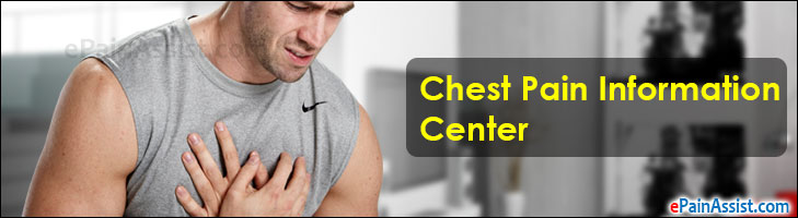 pain in centre of chest between breasts