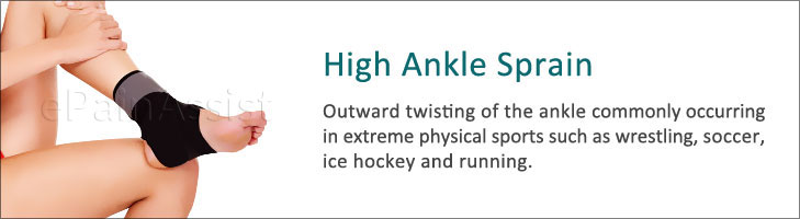 What is High Ankle Sprain or Syndesmotic Ankle Sprain|Treatment ...